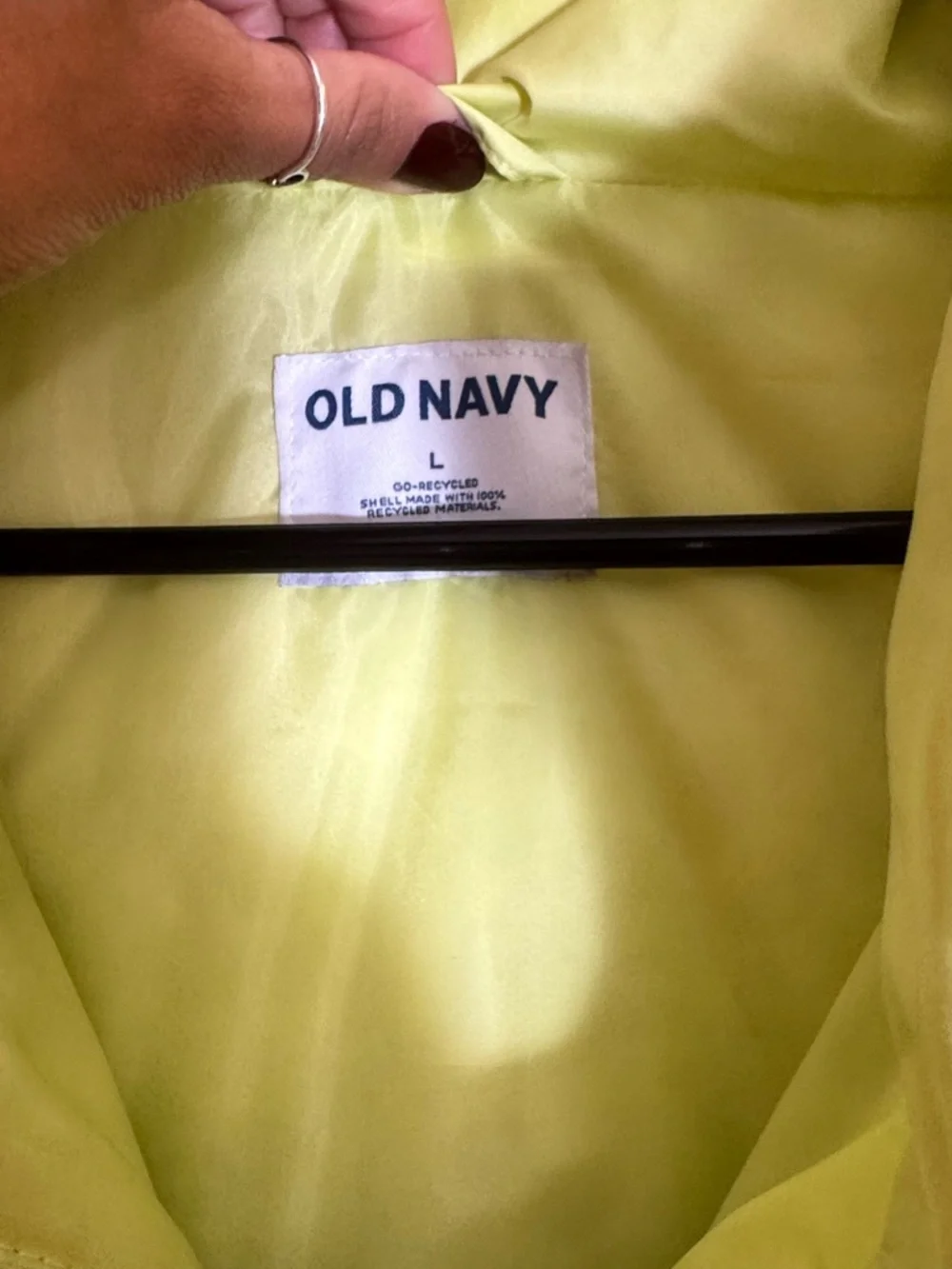 Old Navy‎ Neon Yellow Kids Puffer Vest